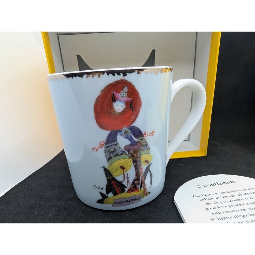 Ultra rare vintage Christian Lacroix 5 continents Antarctica with original box